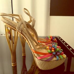 Charlotte Olympia birds of paradise heels sz42